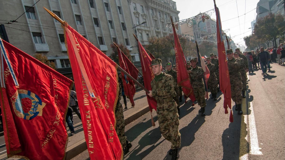 Aeromiting u Batajnici, protest i koncert na Trgu republike 1