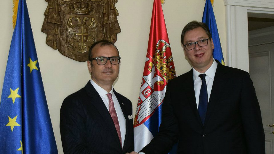 Vučić sa Fabricijem: Prioritet članstvo u EU 1