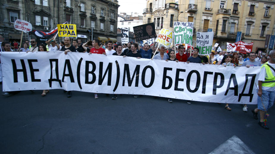 Inicijativa: Opština Zvezdara blokira tribinu 1