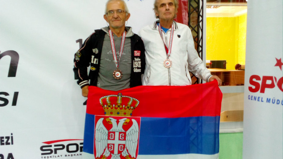 Damnjanoviću i Petroviću medalja u Ankari 1
