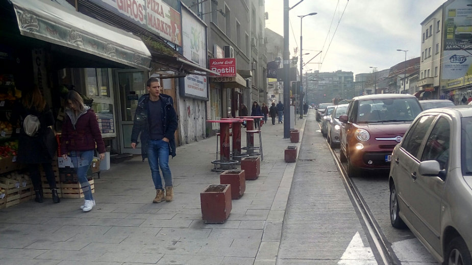 Biciklisti u "inspekciji" Ruzveltove i Slavije 1