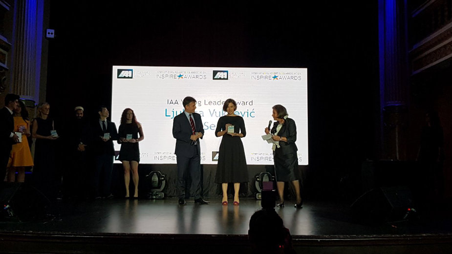 Svetsko priznanje iz marketinga Ljubici Vukčević 1