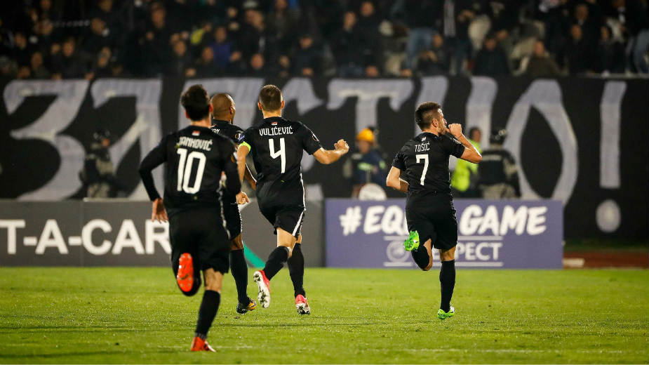 Partizan pobedio Skenderbeg u Beogradu 1