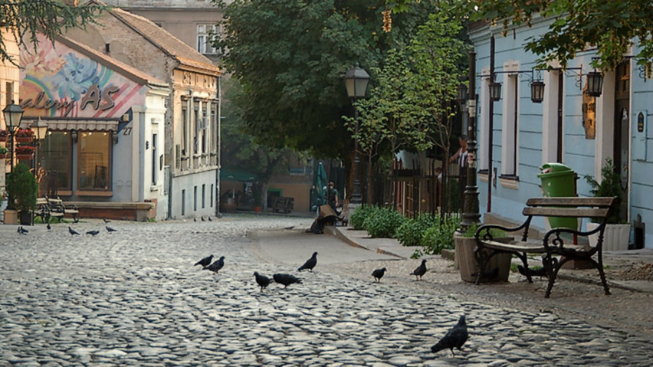 Skadarlija i nakon rekonstrukcije sa kaldrmom 1