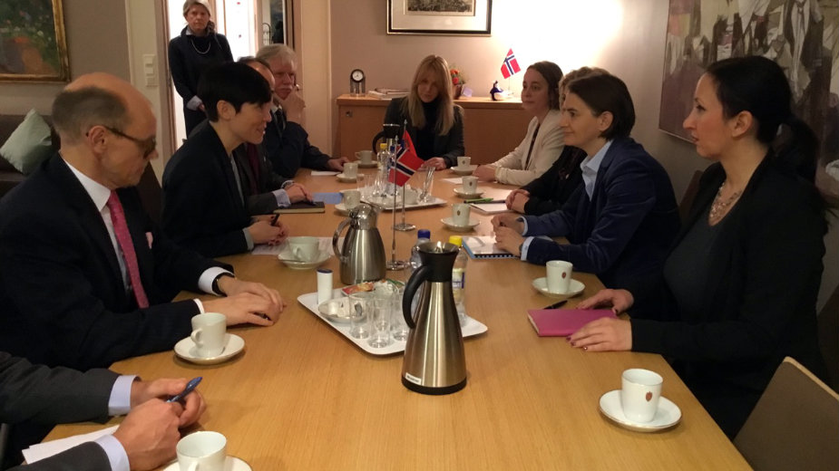 Brnabić: Cenimo pomoć Norveške 1