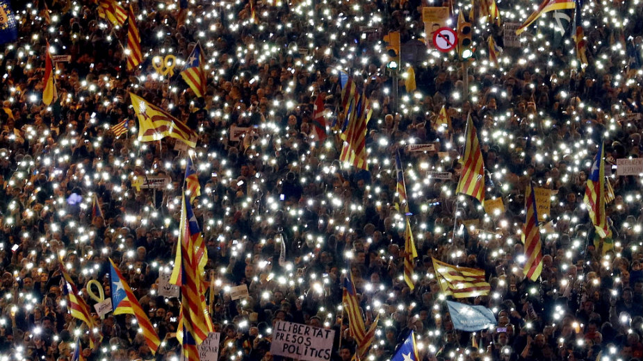 Na mitingu za oslobađanje katalonskih lidera 750.000 ljudi 1