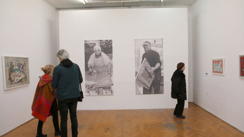 Izložba Petra Lubarde u muzeju godine 1