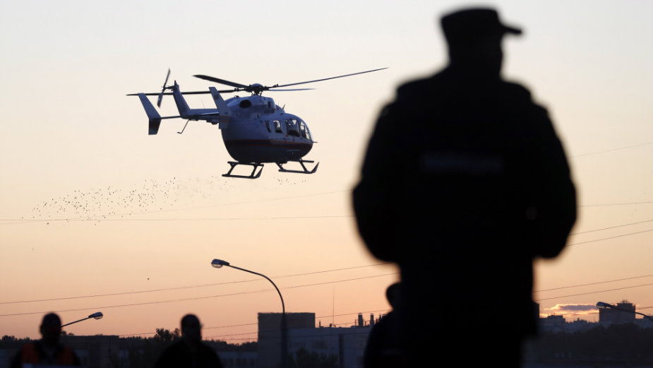 Požar u zgradi ruskih obaveštajaca 1