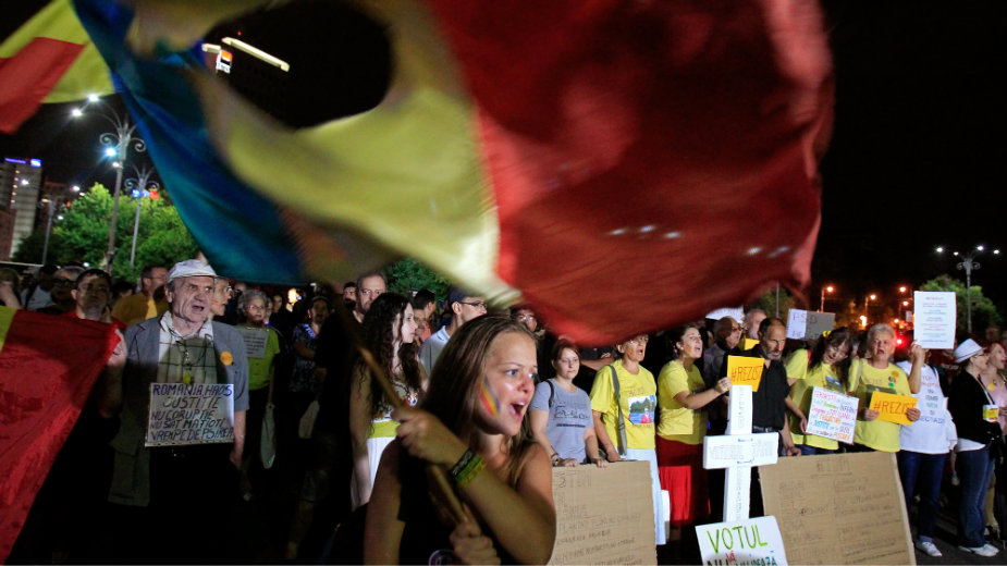 Protesti u Rumuniji zbog zakona o korupciji 1