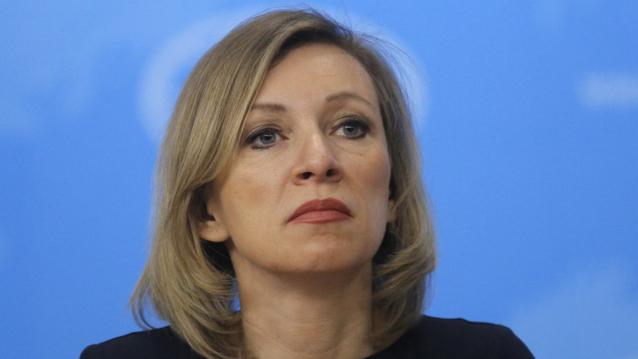 Zaharova: Zaev se reklamira 1 Zaharova: Zaev se reklamira 1