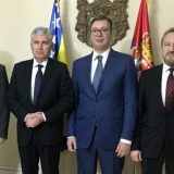 Članovi Predsedništva BiH stigli u Beograd 1