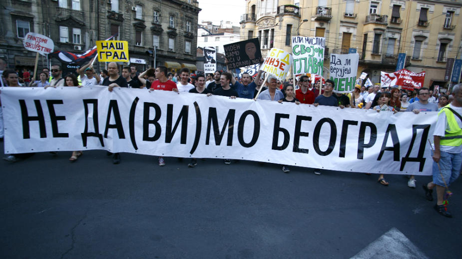 Inicijativa Ne da( vi) mo Beograd: Krivična prijava zbog jelke 1