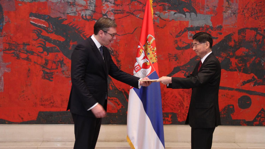 Ambasador Japana uručio akreditivna pisma Vučiću 1