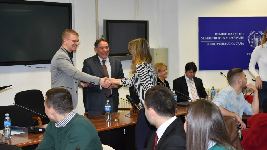 Dodeljene stipendije Pravnog fakulteta 1