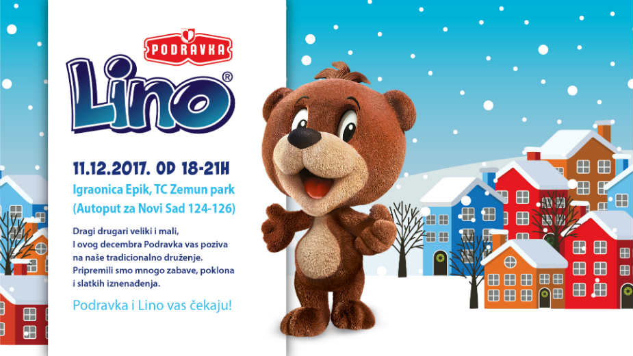 Lino porodični dan 11. decembra u TC Zemun park 1 Lino porodični dan 11. decembra u TC Zemun park 1