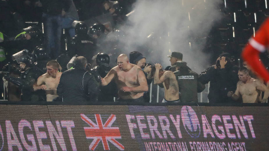 MUP identifikuje učesnike incidenta na derbiju 1