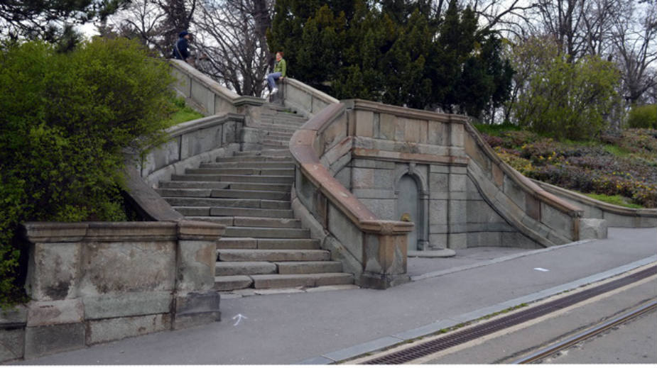 Rekonstrukcija Malog stepeništa na Kalemegdanu 1