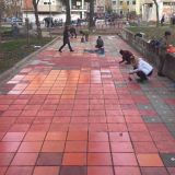 Komšije i deca preuredili park u Mileševskoj 15