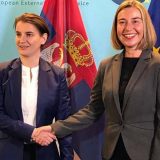 Brnabić počela posetu Briselu sastankom sa Federikom Mogerini 6