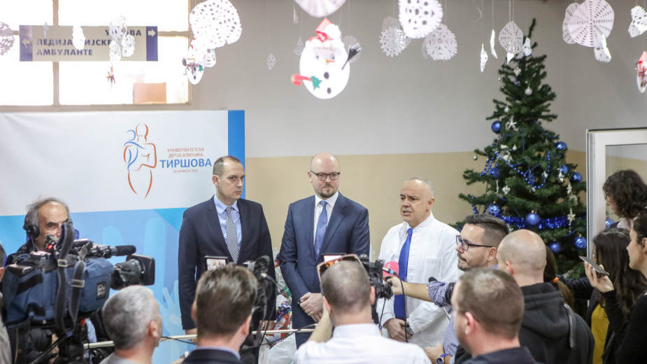 Pomoć NIS-a Dečjoj klinici "Tiršova" u Beogradu 1