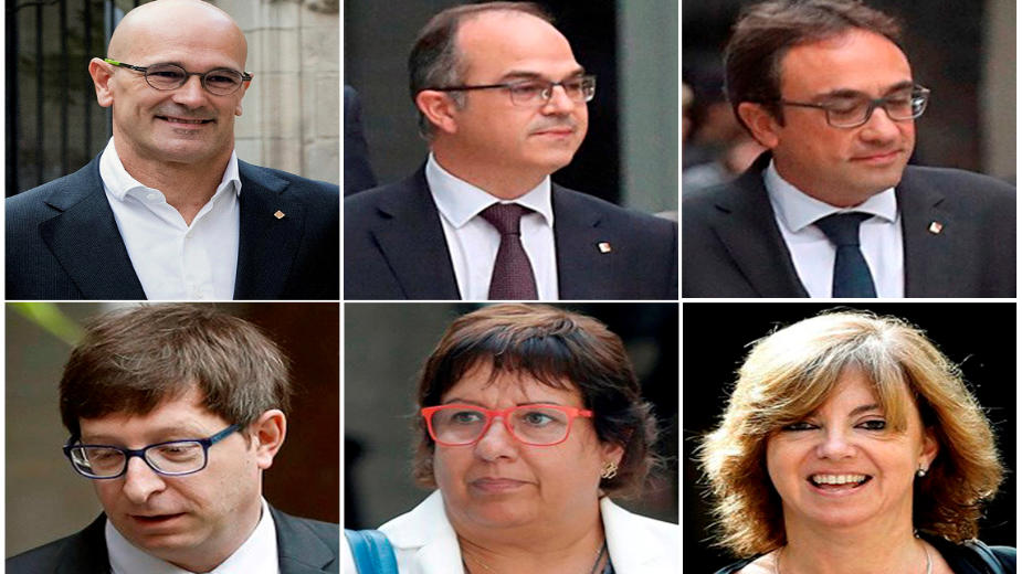 Šest katalonskih političara na slobodi 1
