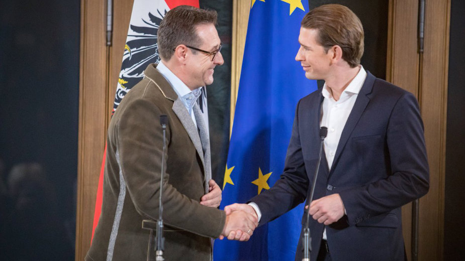 Austrija dobija "tirkizno -plavu " vladu 1