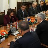 Maja Gojković sa članovima Predsedništva BiH 9