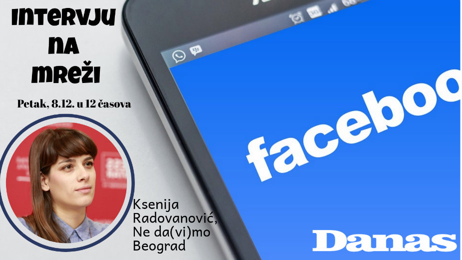 "Ne da(vi)mo Beograd" 8. decembra odgovara na Fejsbuku 1