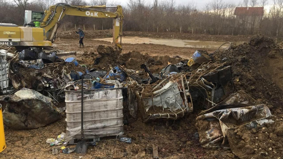 Pronađen opasni otpad u Obrenovcu 1