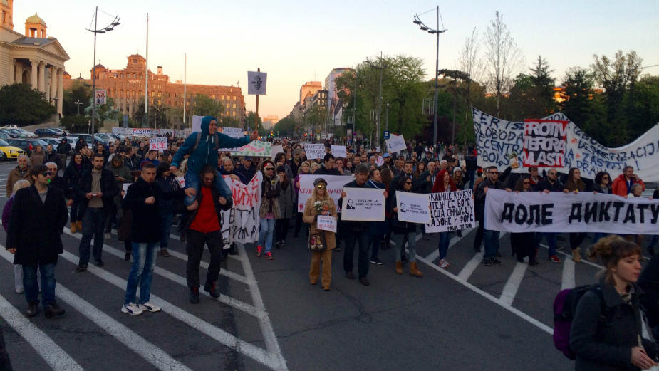 Sedam zahteva i SPNS: Protesti ne pripadaju Saši Jankoviću 1