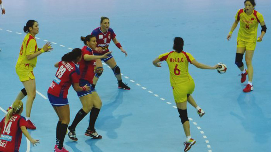 Rukometašice pobedile Kinu 1