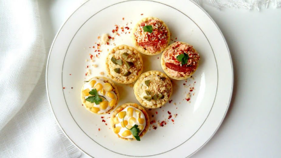 Slane punjene korpice za prazničnu zakusku 1