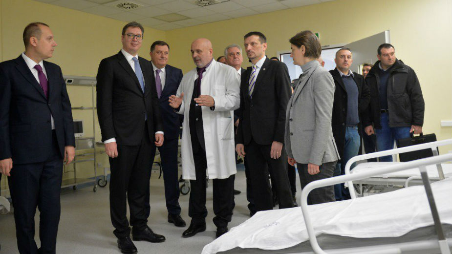 Vučić: Prvi klinički centar čija je gradnja započeta ali i završena 1