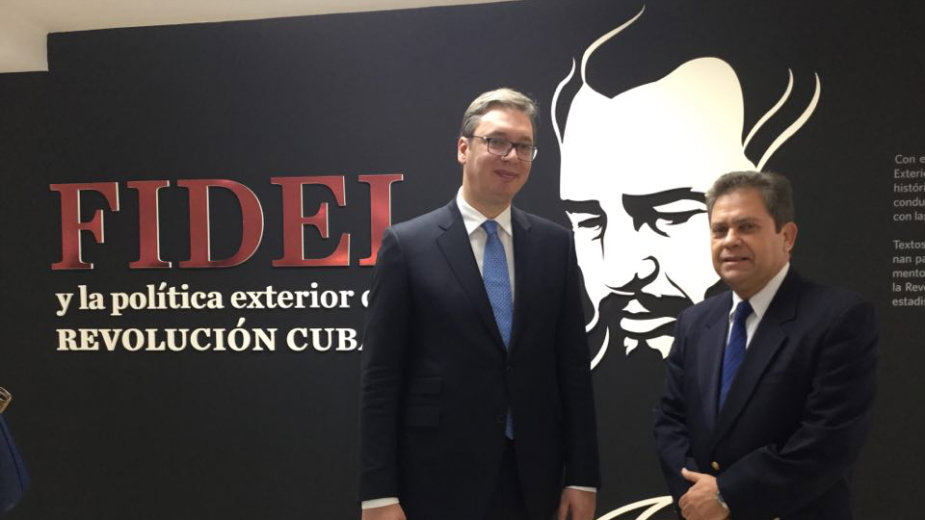 Vučić veruje u ekonomsku saradnju sa Kubom 1