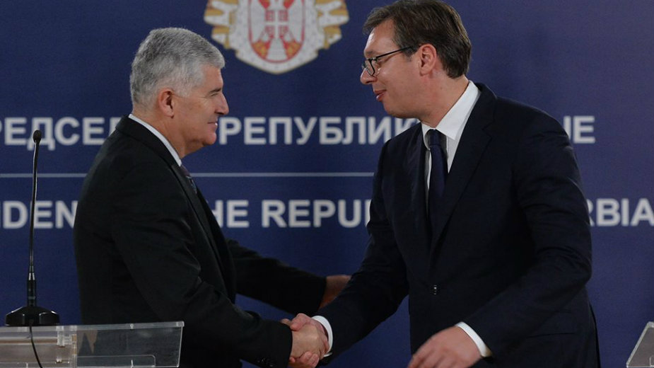 Glavni Vučićev sagovornik - Čović 1