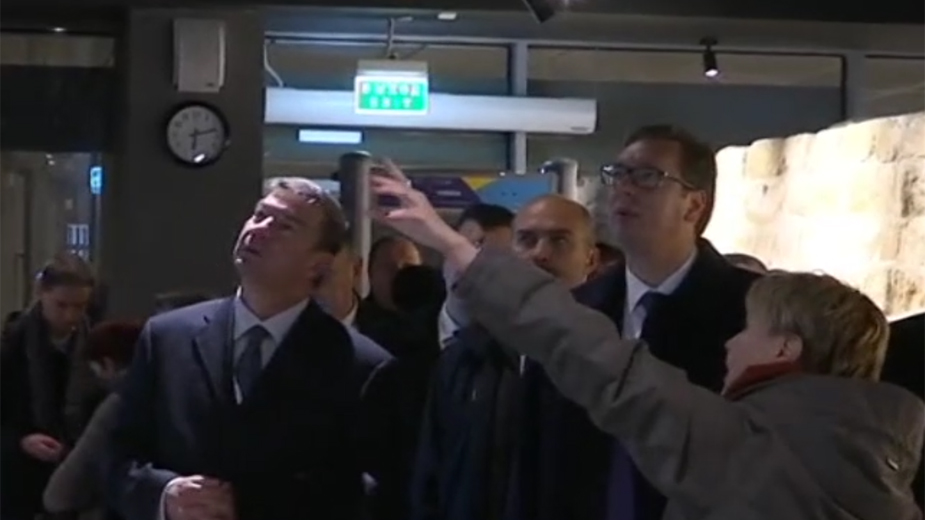 Vučić stigao u Moskvu 1