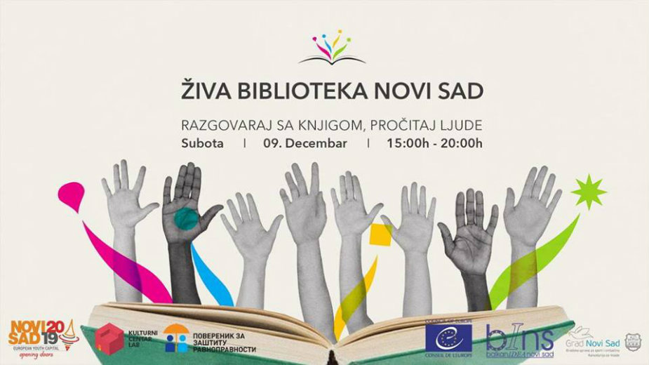 Živa biblioteka u Novom Sadu 9. decembra 1