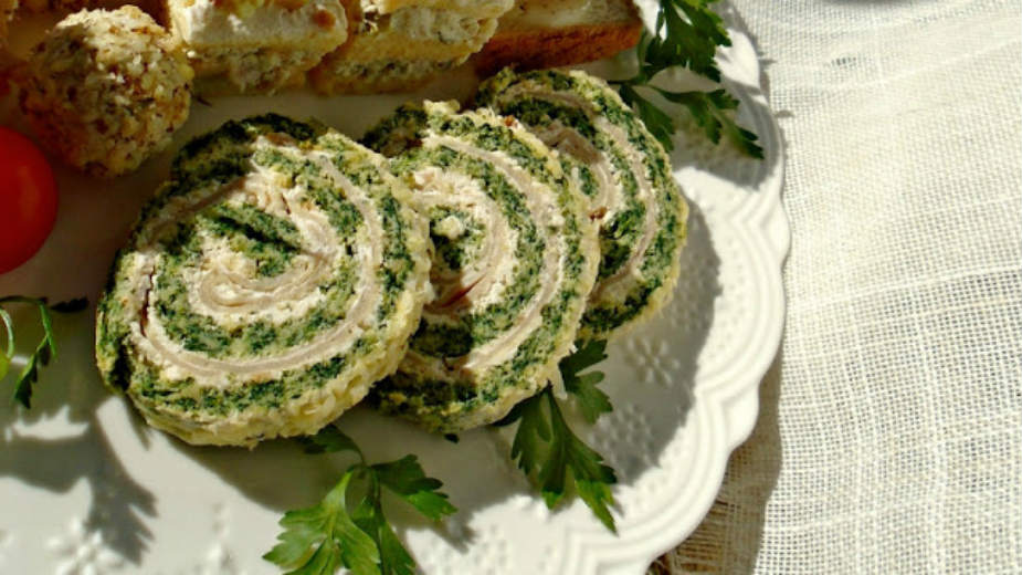 Rolat sa spanaćem za prazničnu trpezu 2