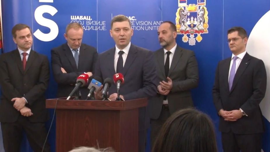 Lideri opozicije sastali se u "jedinom slobodnom gradu" Šapcu 1