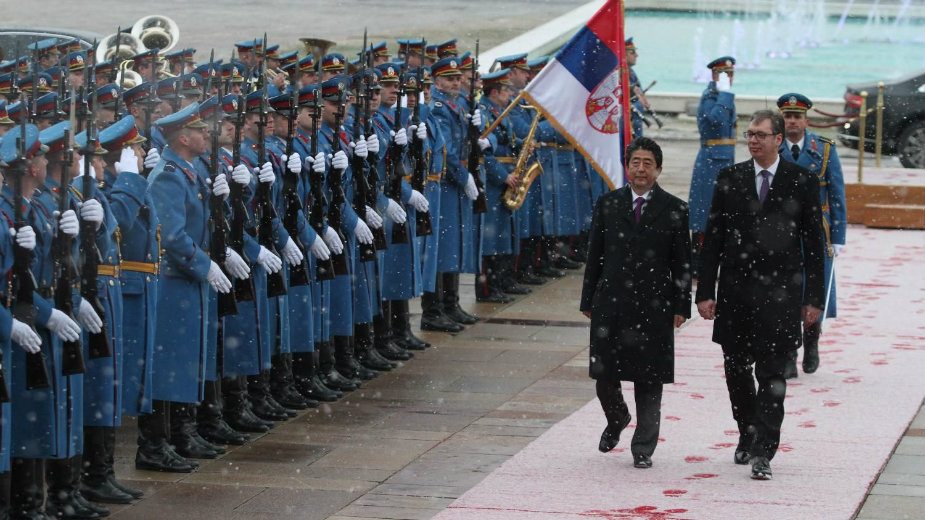 Vučić: Istorijska poseta; Abe: Nećemo zaboraviti pomoć 2