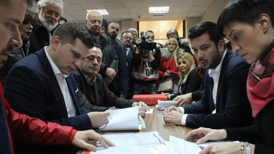 SPS i JS predali izbornu listu 1