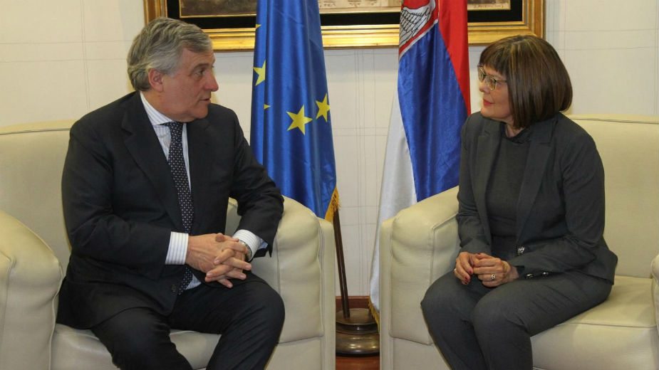 Gojković dočekala Tajanija 1