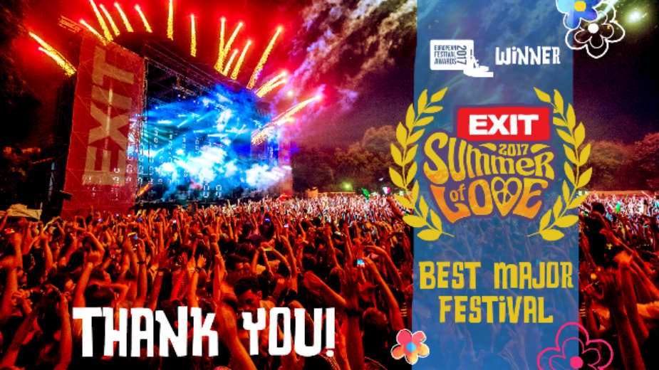 EXIT je zvanično Najbolji evropski festival 1