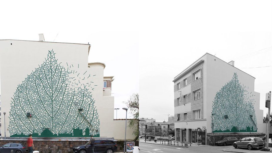 Novi mural na zgradi u Pop Lukinoj ulici 1 Novi mural na zgradi u Pop Lukinoj ulici 1