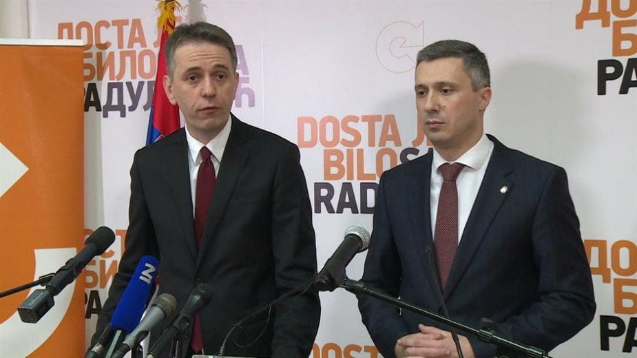 Obradović i Radulović ponovo traže smenu Vlade 1