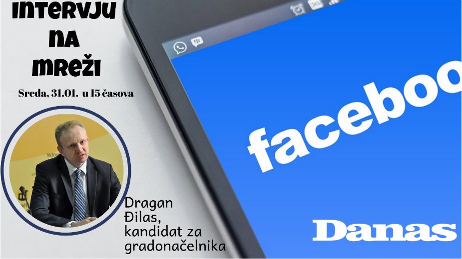 Dragan Đilas 31. januara odgovara na Fejsbuku 1