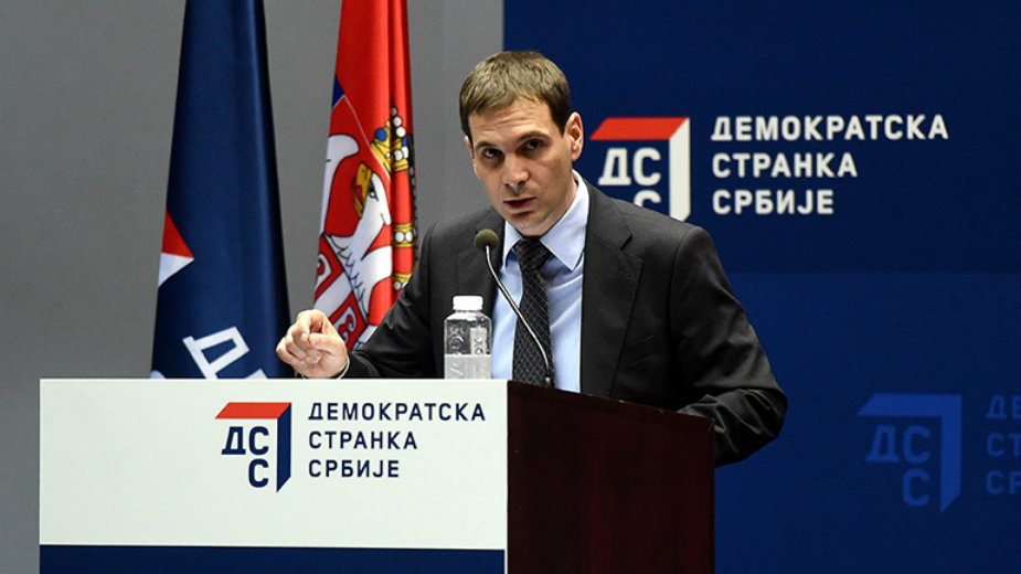 Miloš Jovanović kandidat DSS za gradonačelnika 1