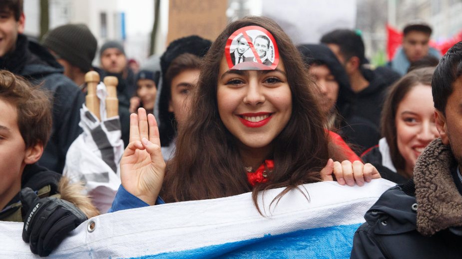 U Beču protest protiv desničarske vlade 1