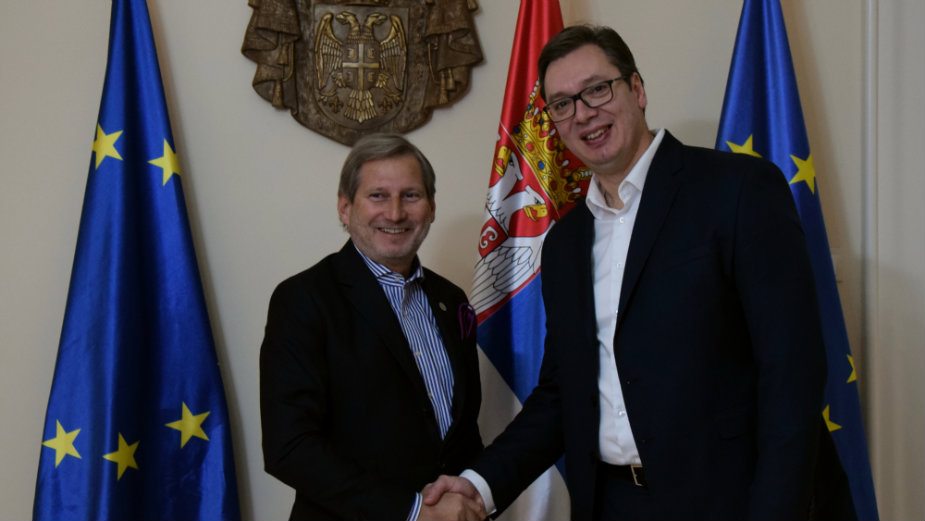 Vučić i Han: Iskoristiti predsedavanje EU Bugarske i Austrije 1