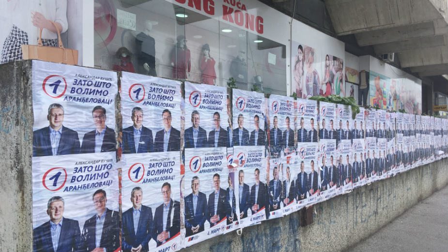 Na jednog Knjaza Miloša deset Vučićevih bilborda 1